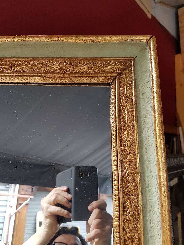 Grand mirror of the empire period around 1805