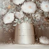 Painting bouquet of flowers signed R.Thomas