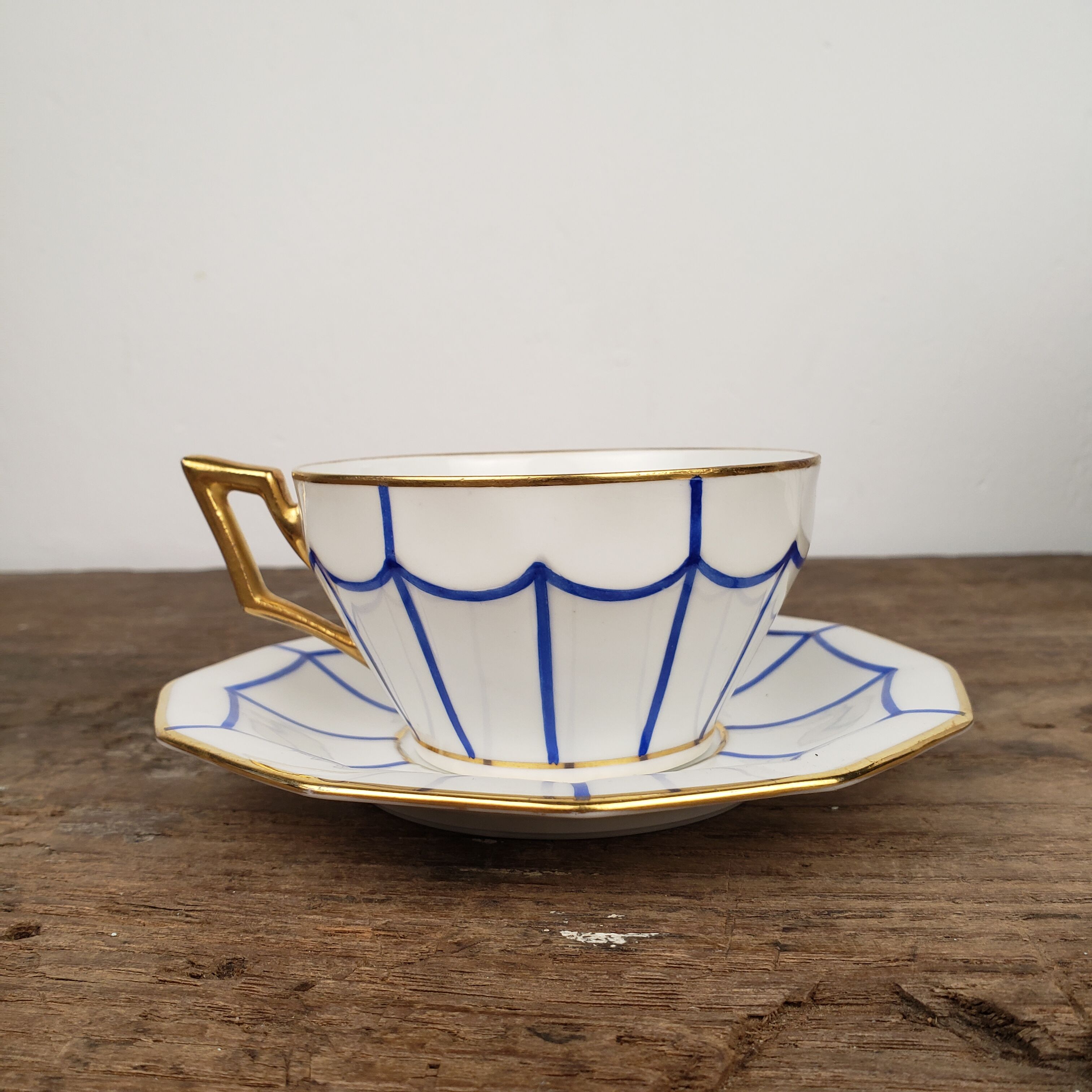 Art Deco coffee service - Limoges porcelain