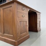 1950s walnut counter or desk