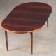 Table extensible scandinave en palissandre - 1960