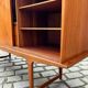Buffet avec vitrine en teck du Danemark