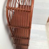 Bamboo shelf and cannage 60s