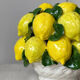 Barbotine trompe-l’œil panier de citrons