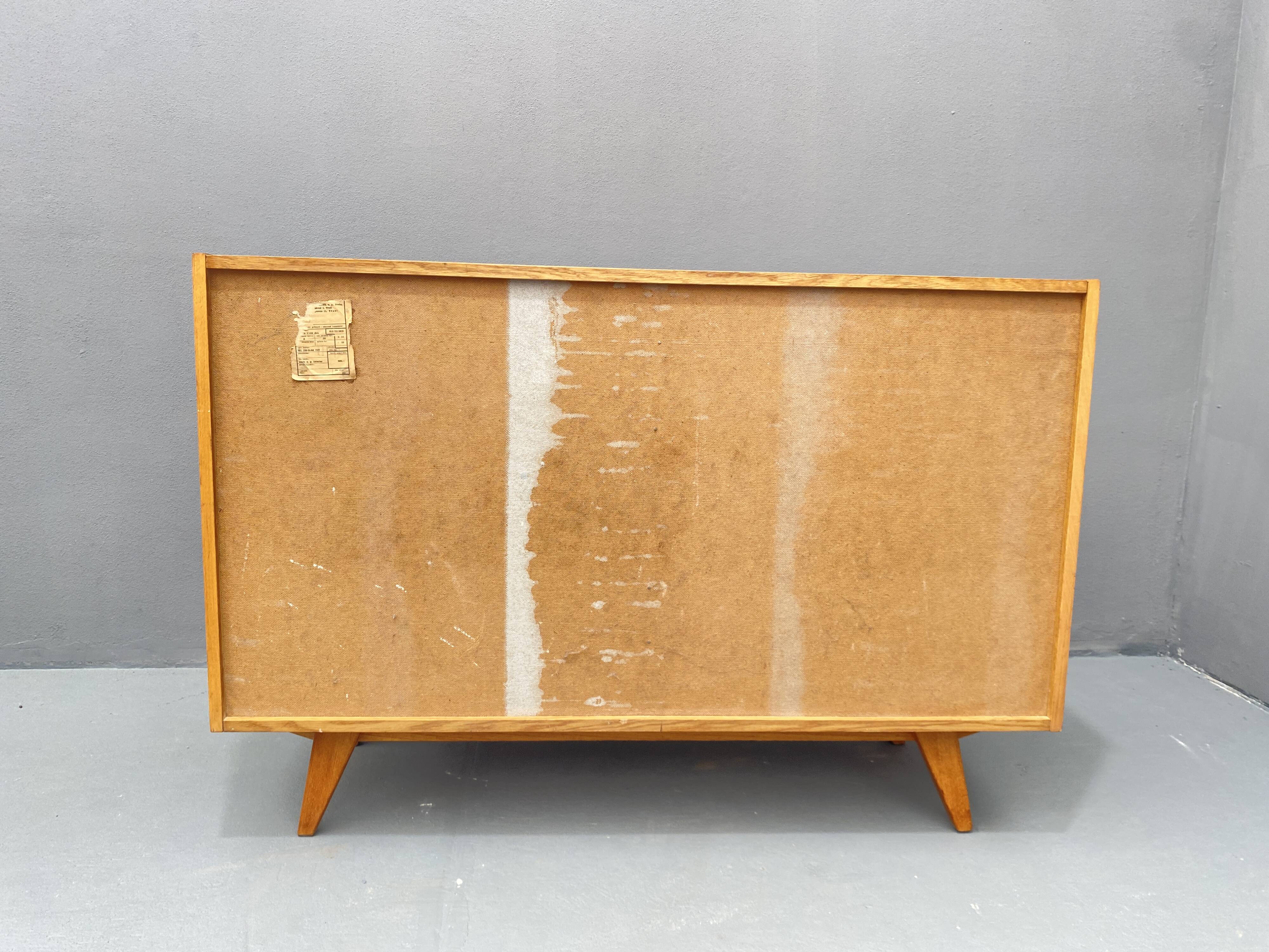 Mid century chest of drawers U-458 by Jiri Jiroutek, Czechoslovakia, 1960´s