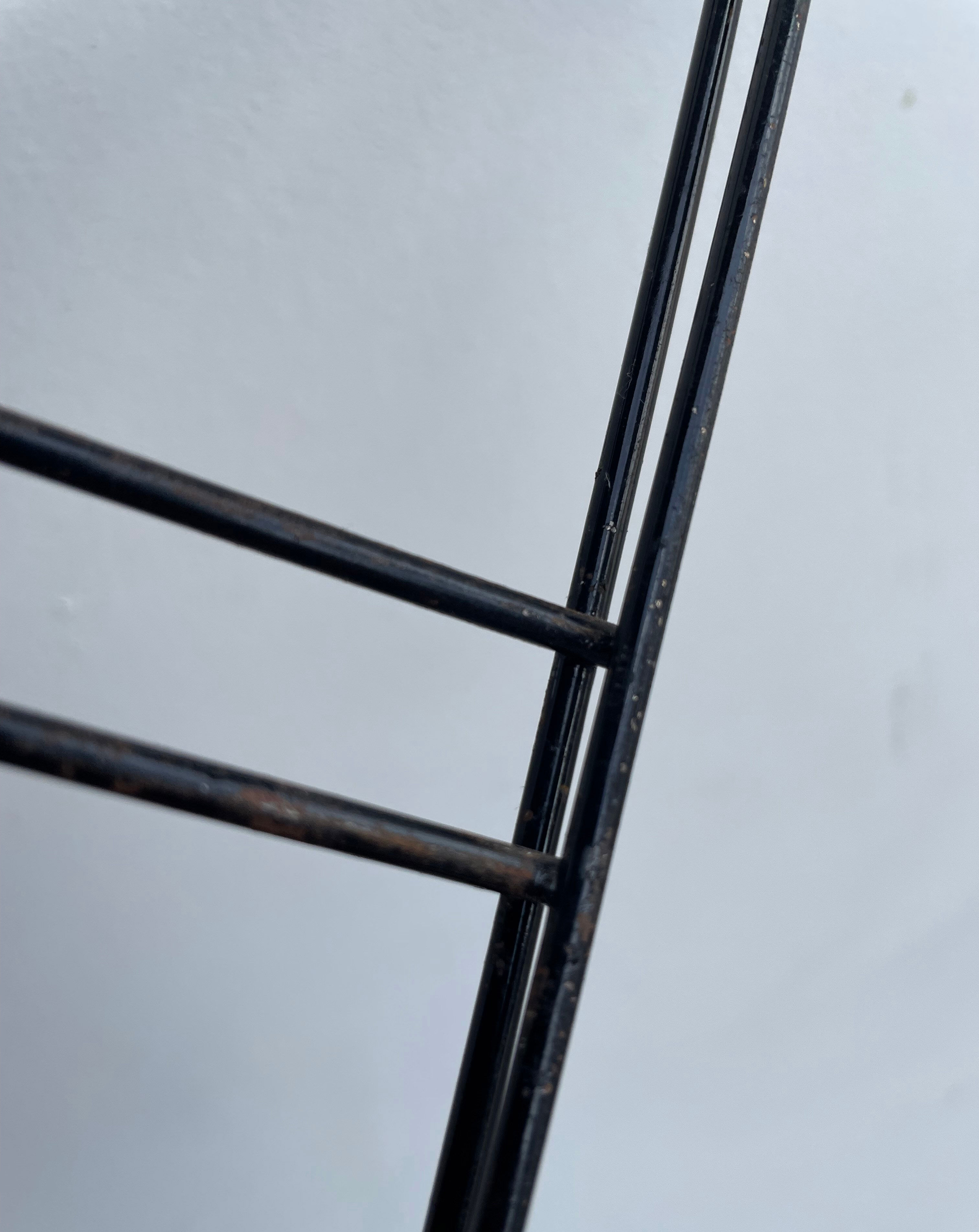 Vintage metal wall shelf wall rack minimalistic 1960’s