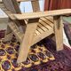 Pair of Indian teak armchairs