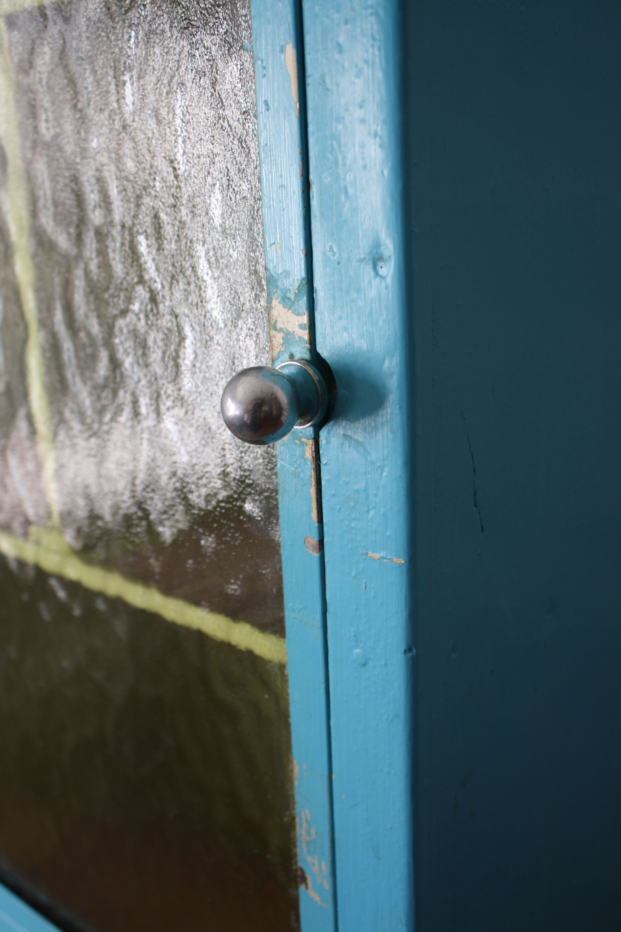 Vintage wooden medicine cabinet