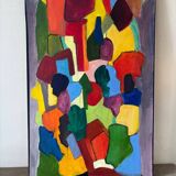 Modern signed painting