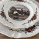 Obernai presentation plate and plate