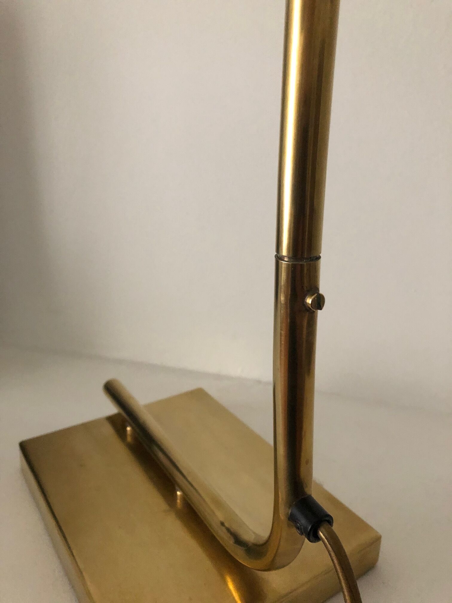 Italian brass lamp from the 70s