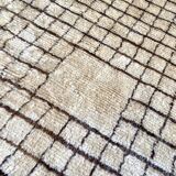 Berber carpet echequier 245 X 158 cm