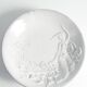 Art Deco White Earthenware Mermaid Bowl "300" by Mari Simmulson for Upsala-Ekeby