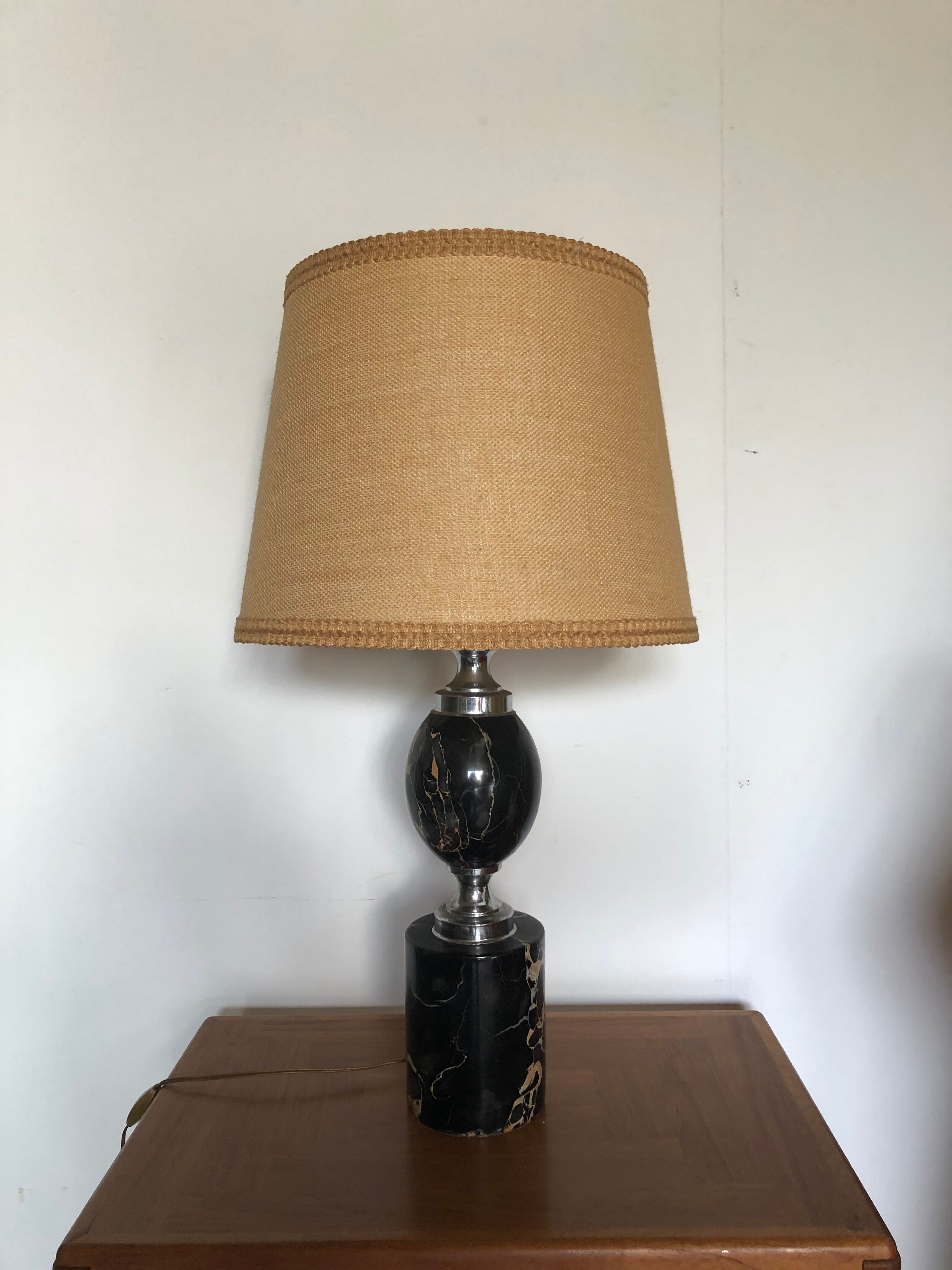 Marble lamp from the 1970s