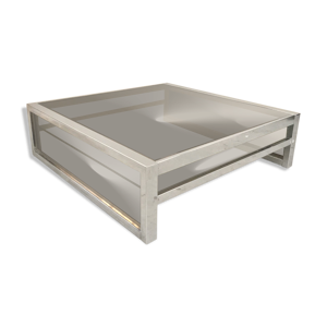 table basse belgo Chrome de Wulf