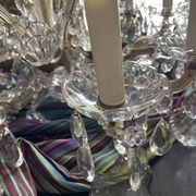 Lustre ancien cristal fabrication française