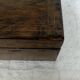 Boîte de rangement en bois , vintage