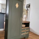 Asymmetrical cabinet