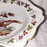 Beard dish in glazed earthenware XIXth century
