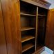 Cherry wood bedroom wardrobe