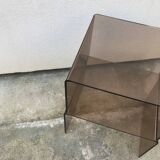Plexiglass trundle tables
