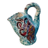 Vallauris / ceramic pitcher signed borty / 1950s/1960s