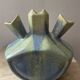 Art Deco vase in glazed ceramic