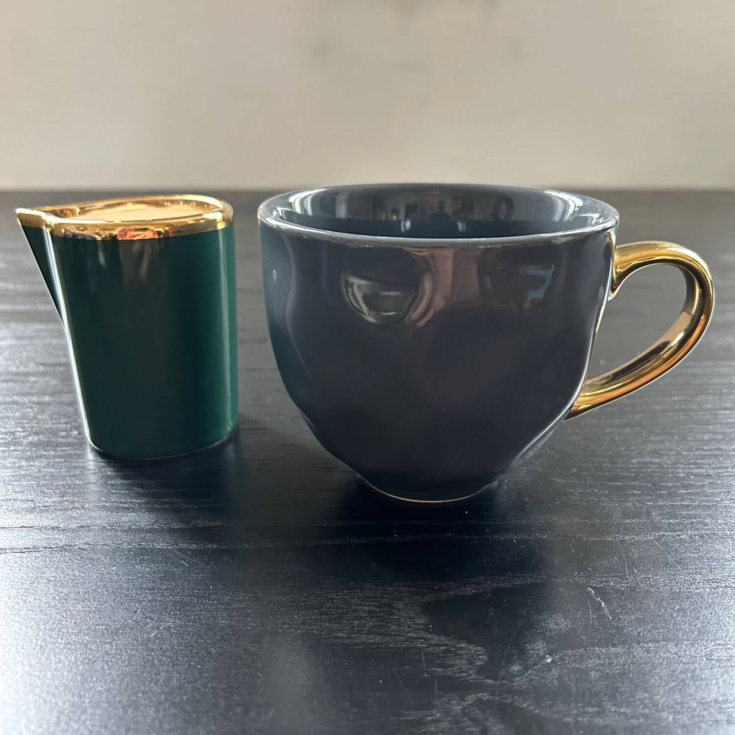 Cup and creamer set