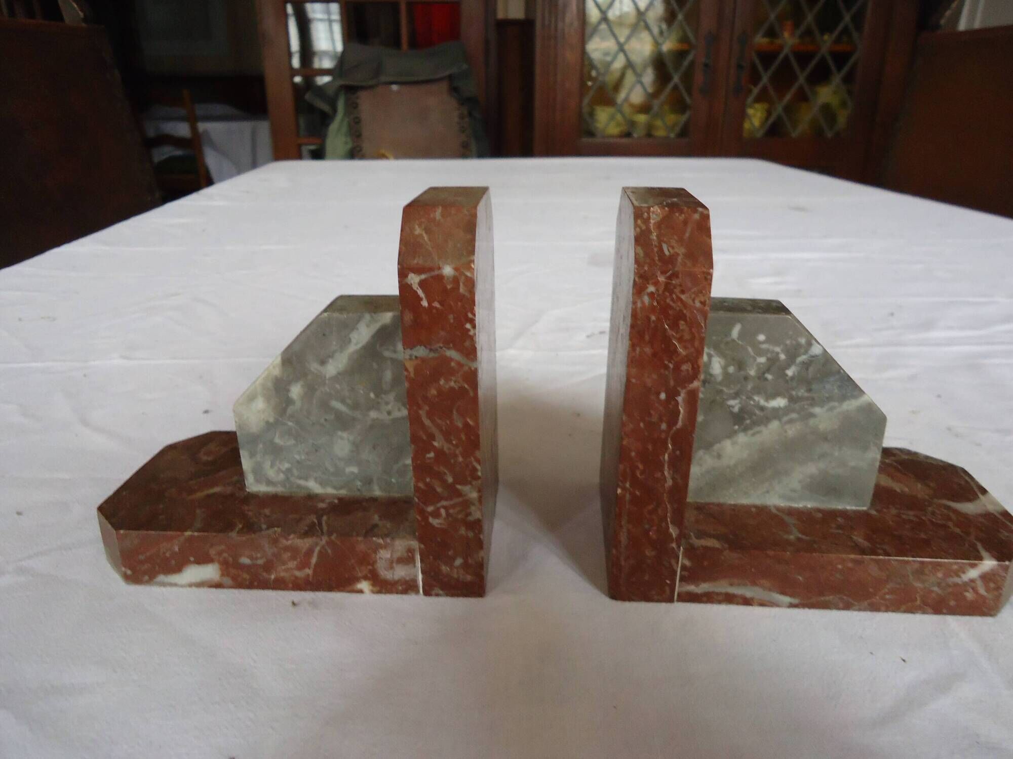 Press game old books in marble