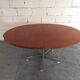 Georges Frydman's 60s vintage teak design oval dining table
