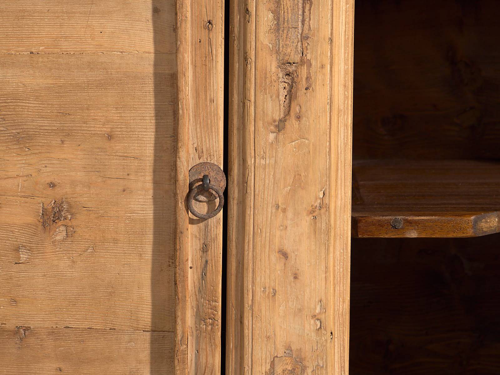 Antique Chinese three-door sideboard (circa 1900)