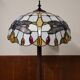 Round Tiffany floor lamp Art Deco