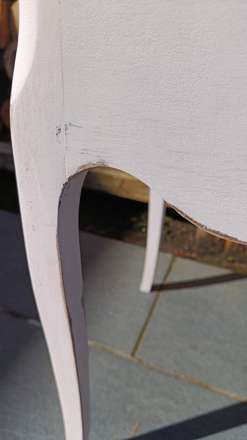 Petite commode/ chevet vintage patinée