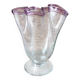 Large Michel Steiner handkerchief vase