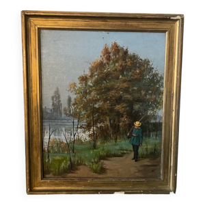 retour de pêche signé