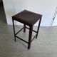 4 rare Matteo Grassi Warm Brown/Bordeaux Red Bark stools