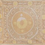 Tapis noué à la main, tapis turc vintage 132x150 cm