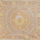 Hand knotted rug, vintage turkish rug 132x150 cm