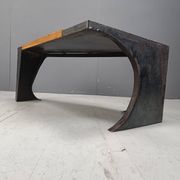 Table basse brutaliste, années 1970