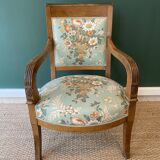 Suite of three antique armchairs