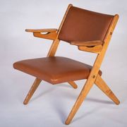 Fauteuils Architecturaux par Arne Hovmand Olsen, Danemark, 1970s, Set de 2