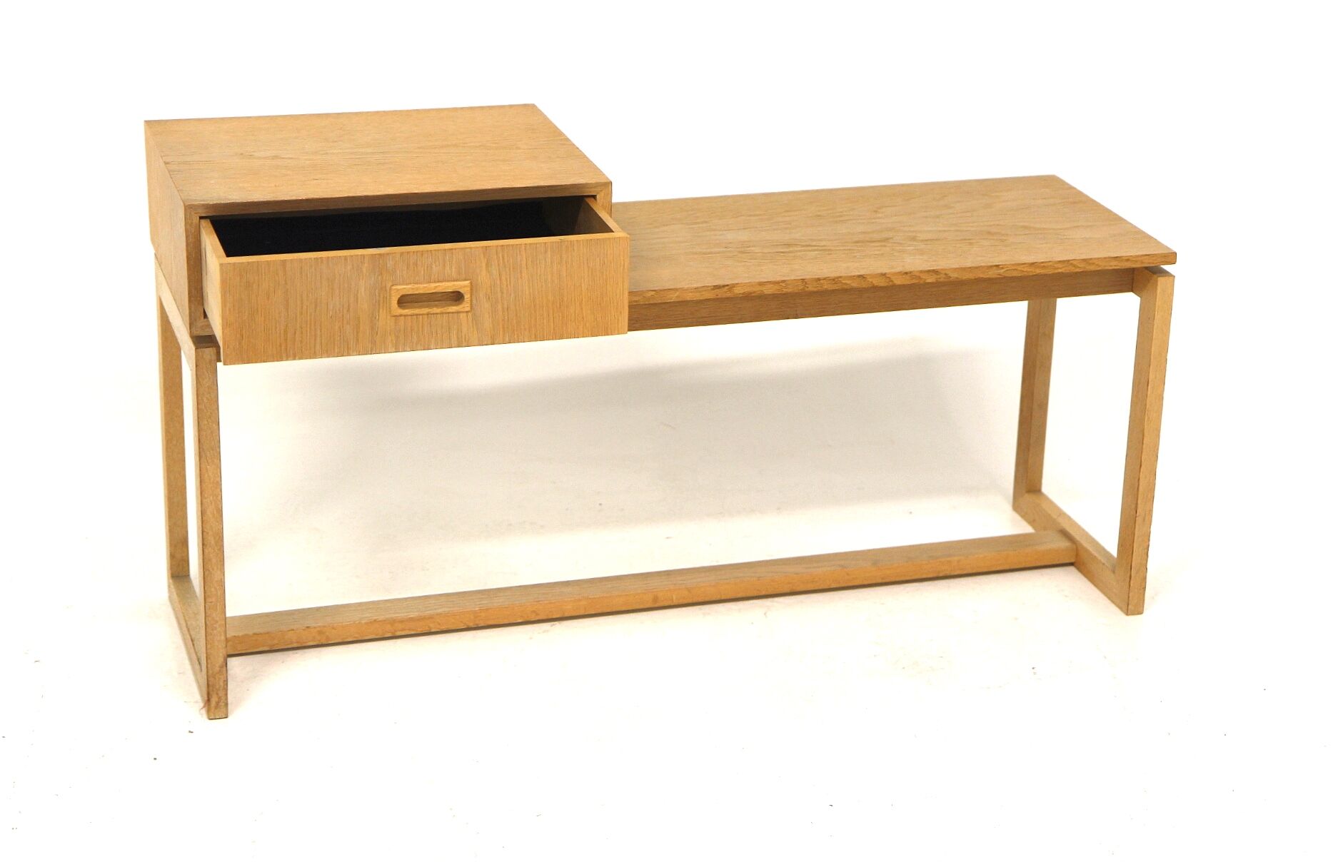Oak telephone bench, Sweden, 1960
