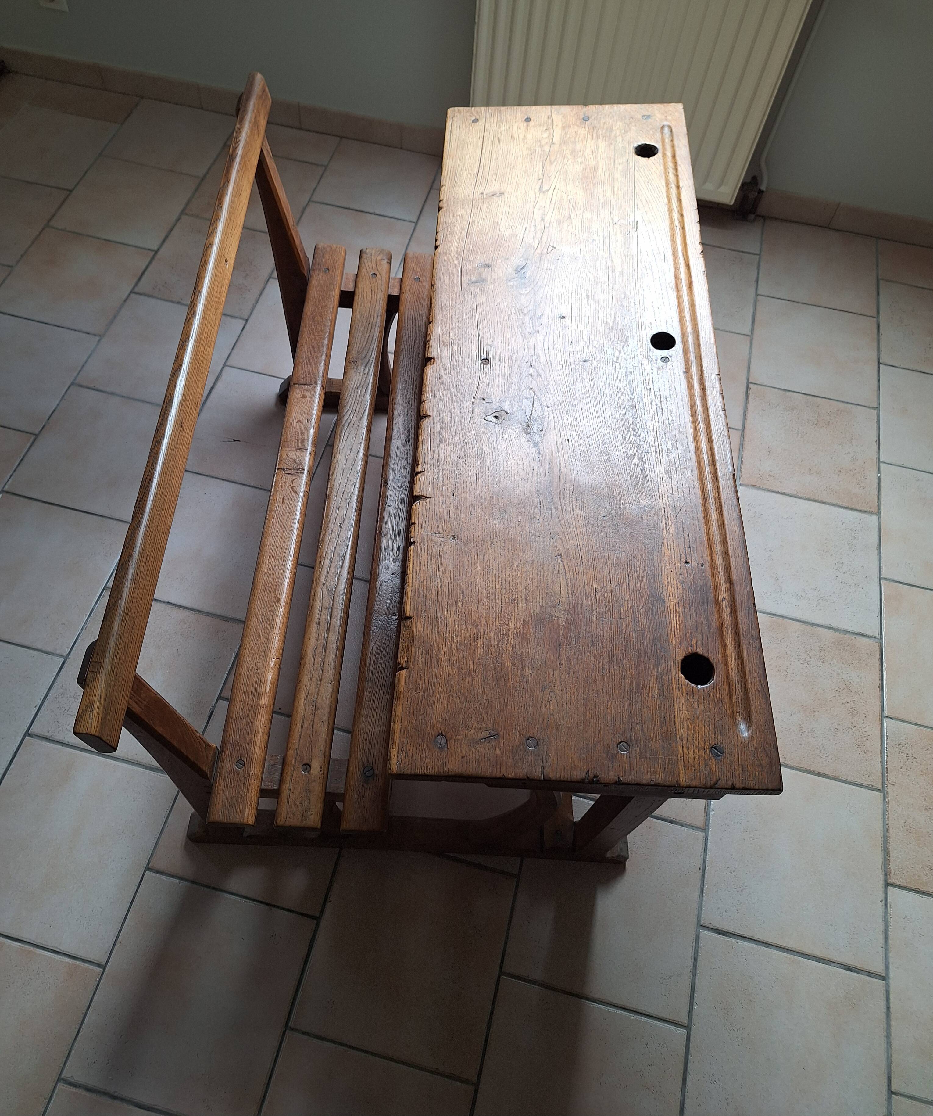 school desk, late 19th, early 20th century