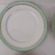 6 Paris porcelain dinner plates