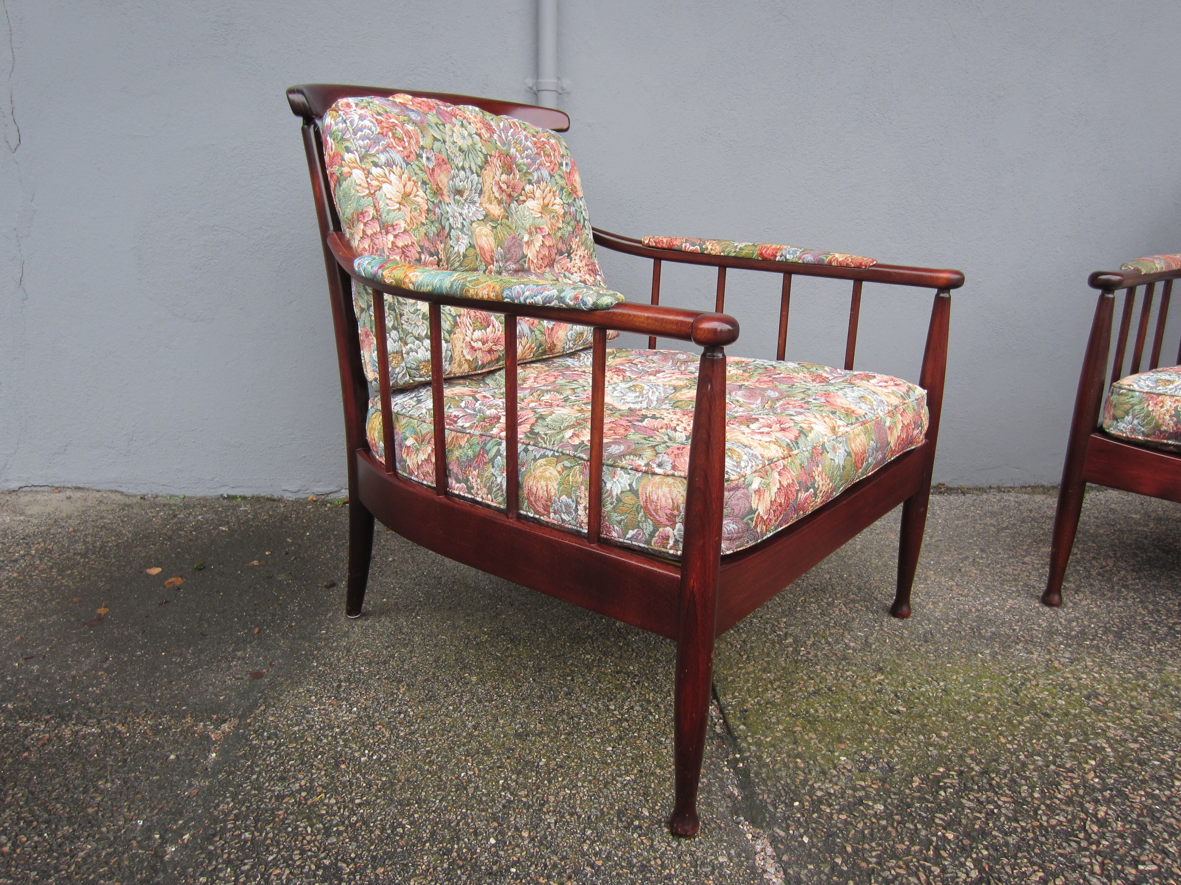 Scandinavian Skrindan armchairs by Kerstin Hörlin-Holmquist for OPE Möbler