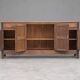 Sideboard or buffet in the Dudouyt style, made of solid oak wood.