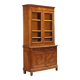 Antique walnut display cabinet, Italy, 19th century