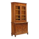 Antique walnut display cabinet, Italy, 19th century