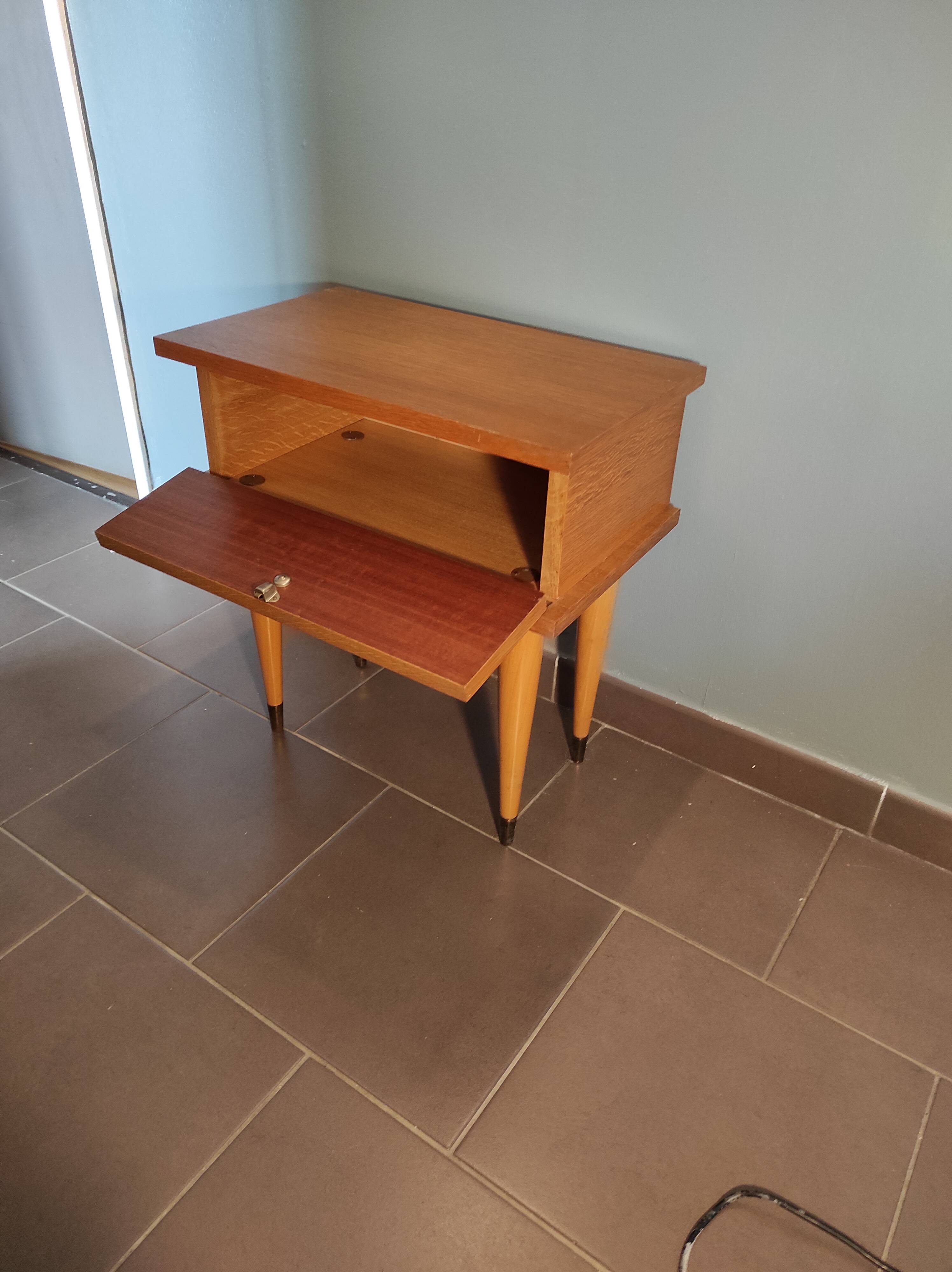 Scandinavian bedside table