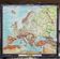 Carte géographique scolaire allemande 1940-41   220x220cm